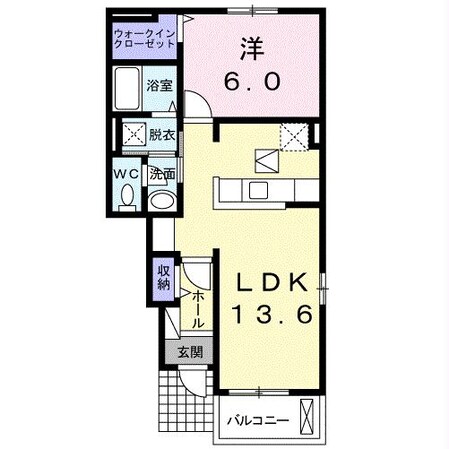 ミルアージュＧの物件間取画像